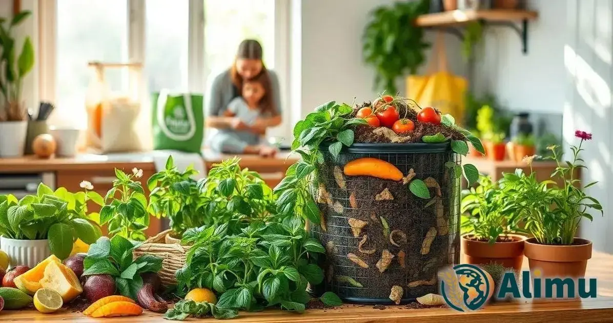 5 maneiras práticas de reduzir e reaproveitar o lixo orgânico em casa
