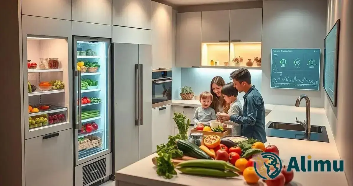 Como a automação doméstica ajuda a reduzir o desperdício de alimentos