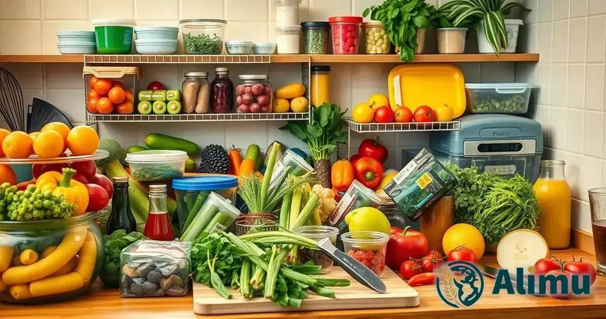 Como identificar e armazenar corretamente alimentos próximos do vencimento