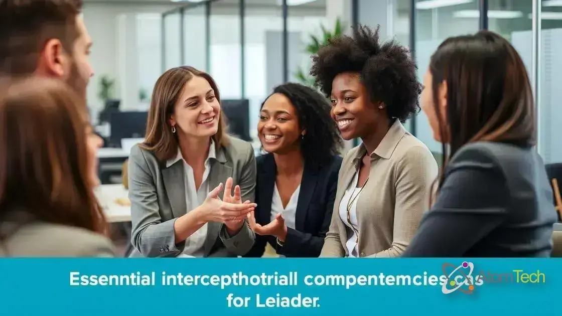 competências interpessoais essenciais para líderes