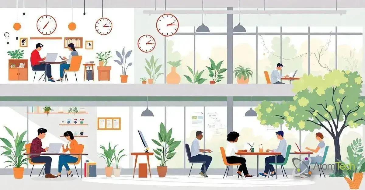 Benefícios dos Horários de Trabalho Flexíveis